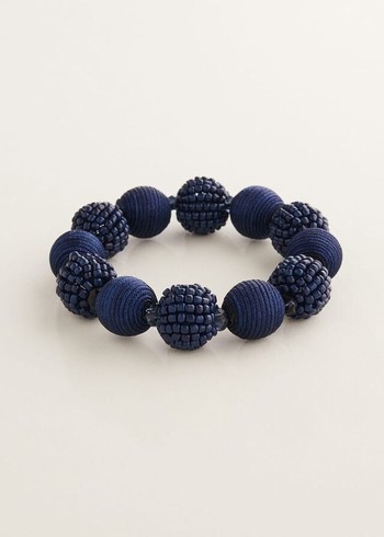 Phase Eight Beaded Stretch Jewellery Navy USA | 6450721-DM